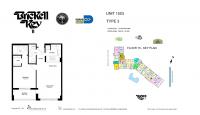 Unit 1503 floor plan